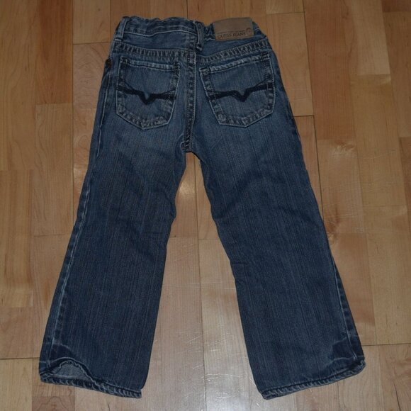 GUESS JEANS  Boys' Sz 4 Boot Cut Jeans - Picture 3 of 3